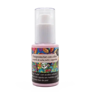 Fotoprotector con color nude 30ml