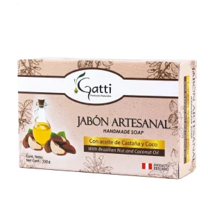 Jabon de castaña y coco 150gr GATTI