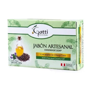 Jabon de chia y coco 150gr GATTI
