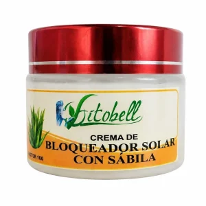 Bloqueador solar con sávila x 100g